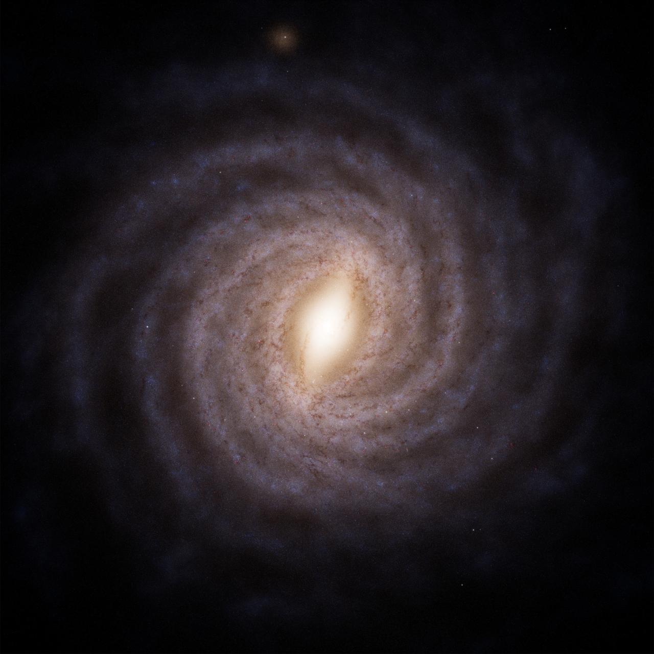 Milky Way Mapping Milestone