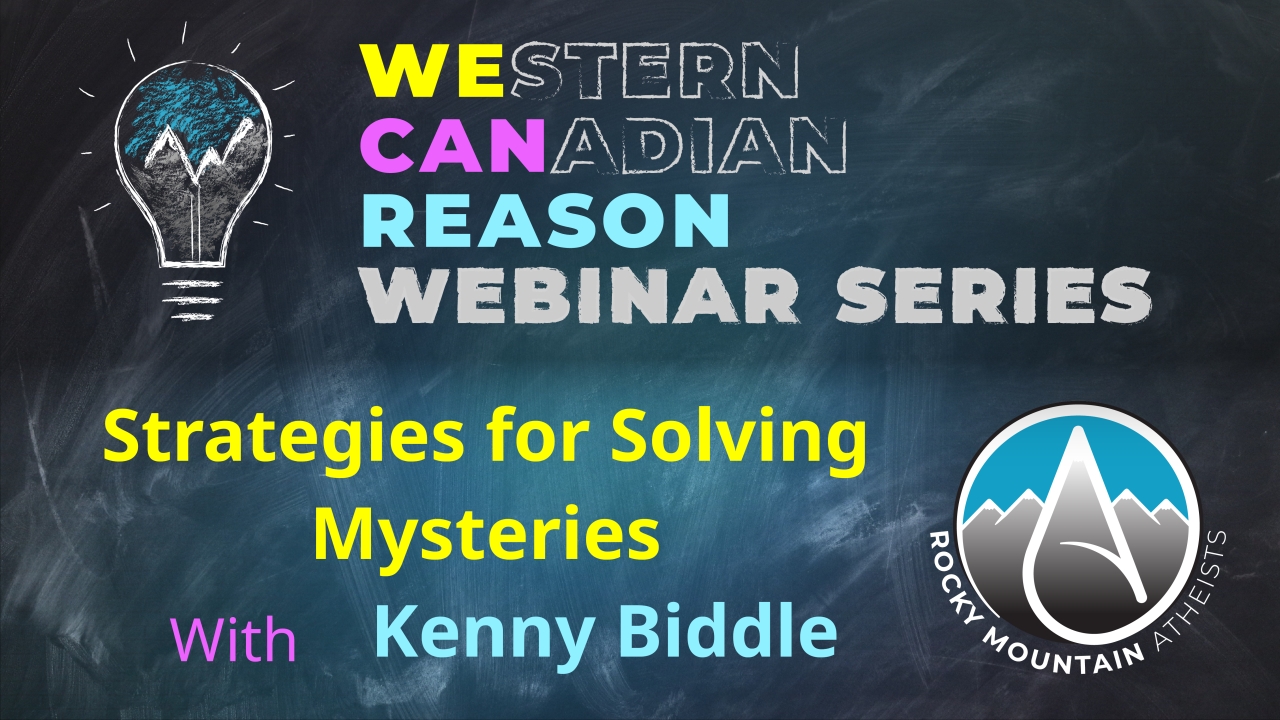 WeCanReason Webinar – Strategies for Solving Mysteries Video Released